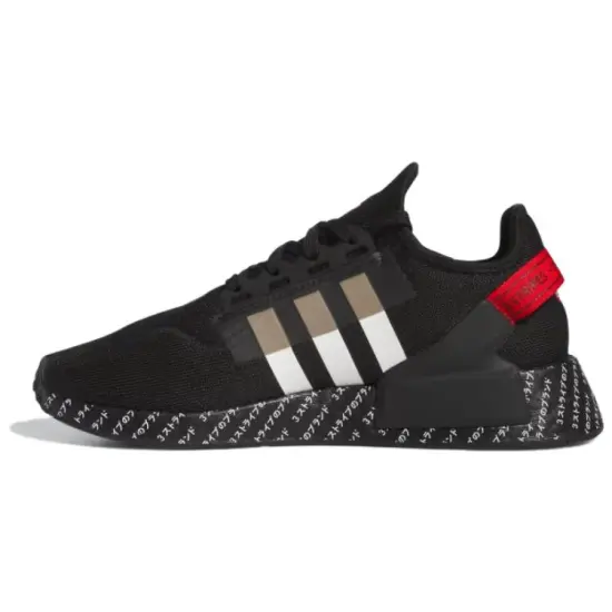 Adidas Originals NMD_R1 V2 'Japanese Print   Black Red'