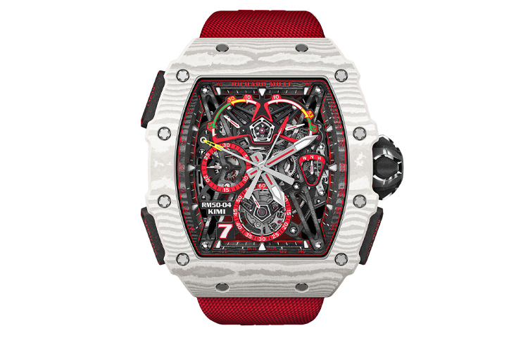 RICHARD MILLE Richard Mille Men's Series Manual Mechanical Movement Men's Watch Richard Mille Limited Edition Swiss Watch 44.5*49.6mm Skeleton Dial RM 50-04