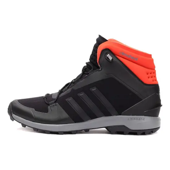 Adidas Climaheat Fastshell Mid Slip Resistant High Top Outdoor Shoes Men's Gray