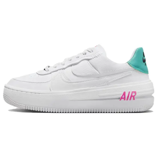 Nike Air Force 1 PLT.AF.ORM White Jade Pink Women's
