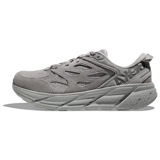 HOKA ONE ONE Clifton L Suede Limestone All Gender