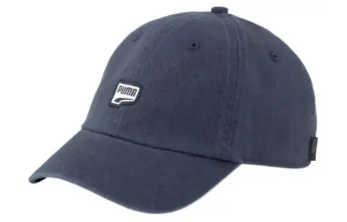 PUMA Cotton Baseball Caps Unisex Blue