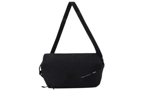 FILA Nylon Handbag, Shoulder Bag Unisex Black
