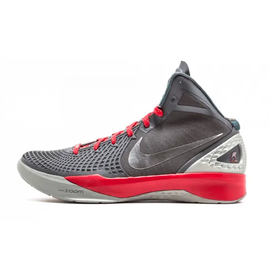 Nike Hyperdunk 2011 Basketball Shoes Unisex Mid-top Gray/Red