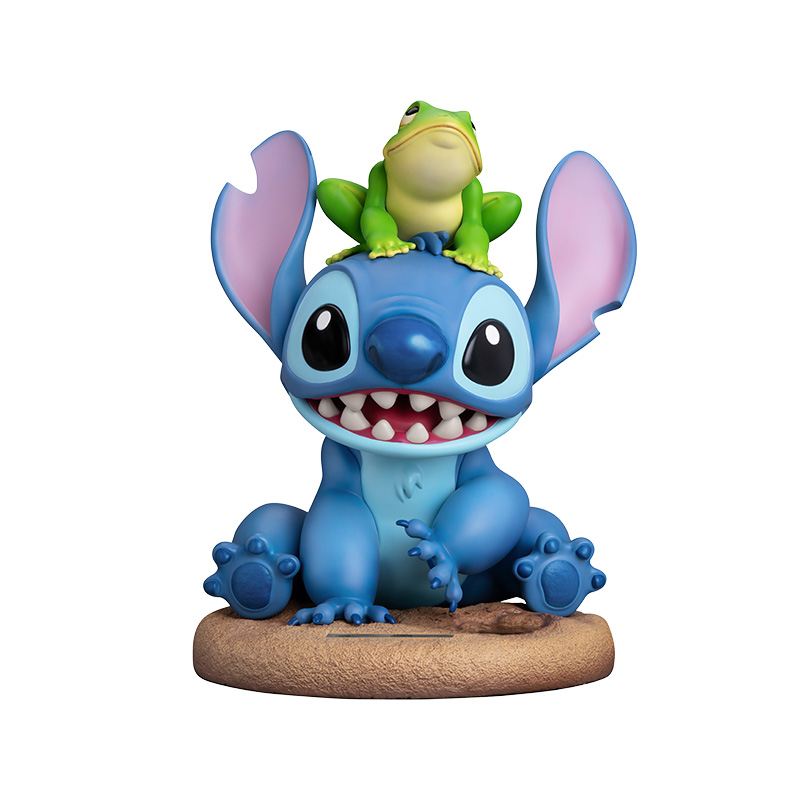 Beast Kingdom Disney Stitch Lilo and Stitch Stitch and the Frog Companion and Comfort Statue 34cm