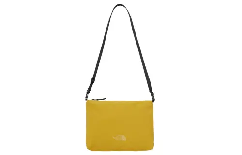 THE NORTH FACE 2.7L Shoulder Bag, Crossbody Bag, Outdoor Bag Nylon Yellow Unisex
