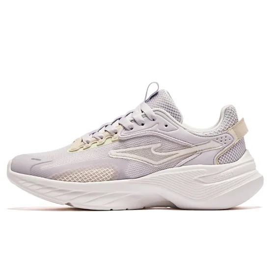 Erke Abrasion Resistant Low Top Running Shoes Women's Purple