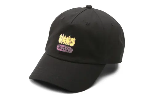 Vans Cotton Baseball Caps Unisex Black