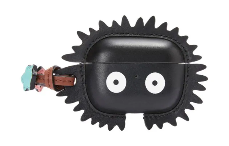 LOEWE Chihiro And Chihiro, Collaboration Calfskin Earphone Case Women's Black
