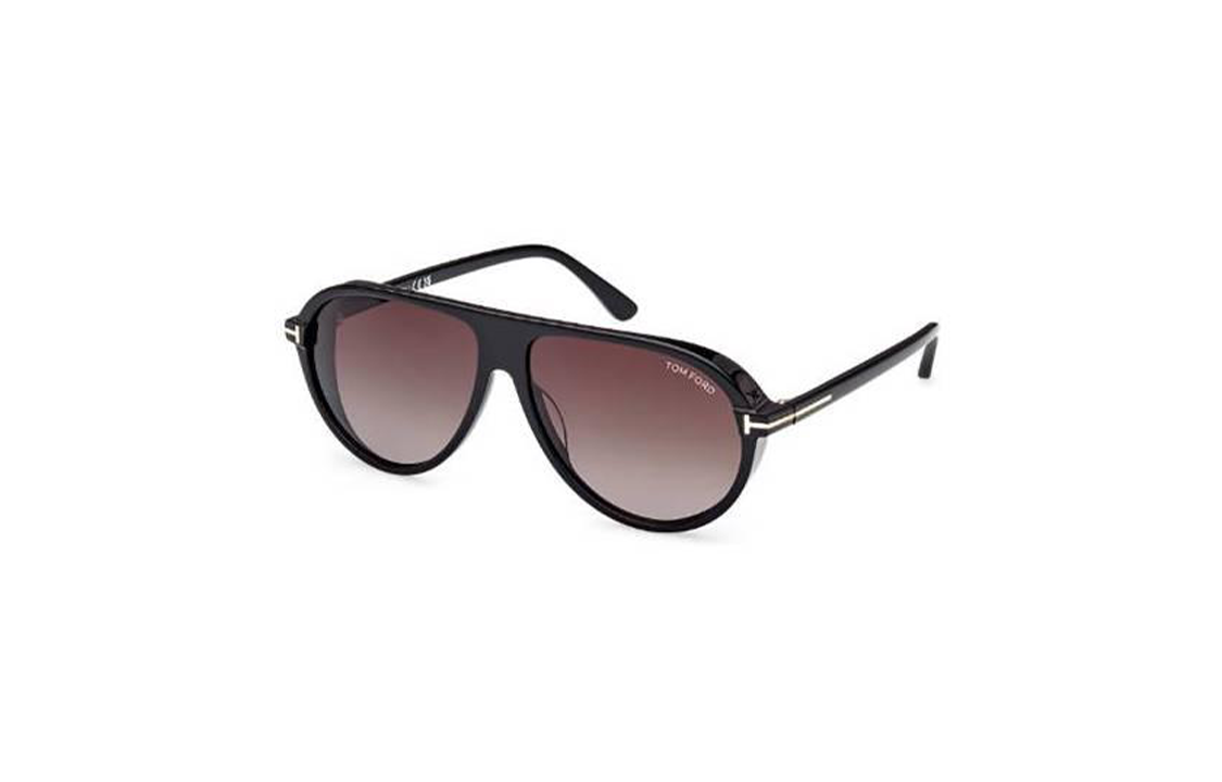 Мужские очки солнцезащитные TOM FORD (черные)