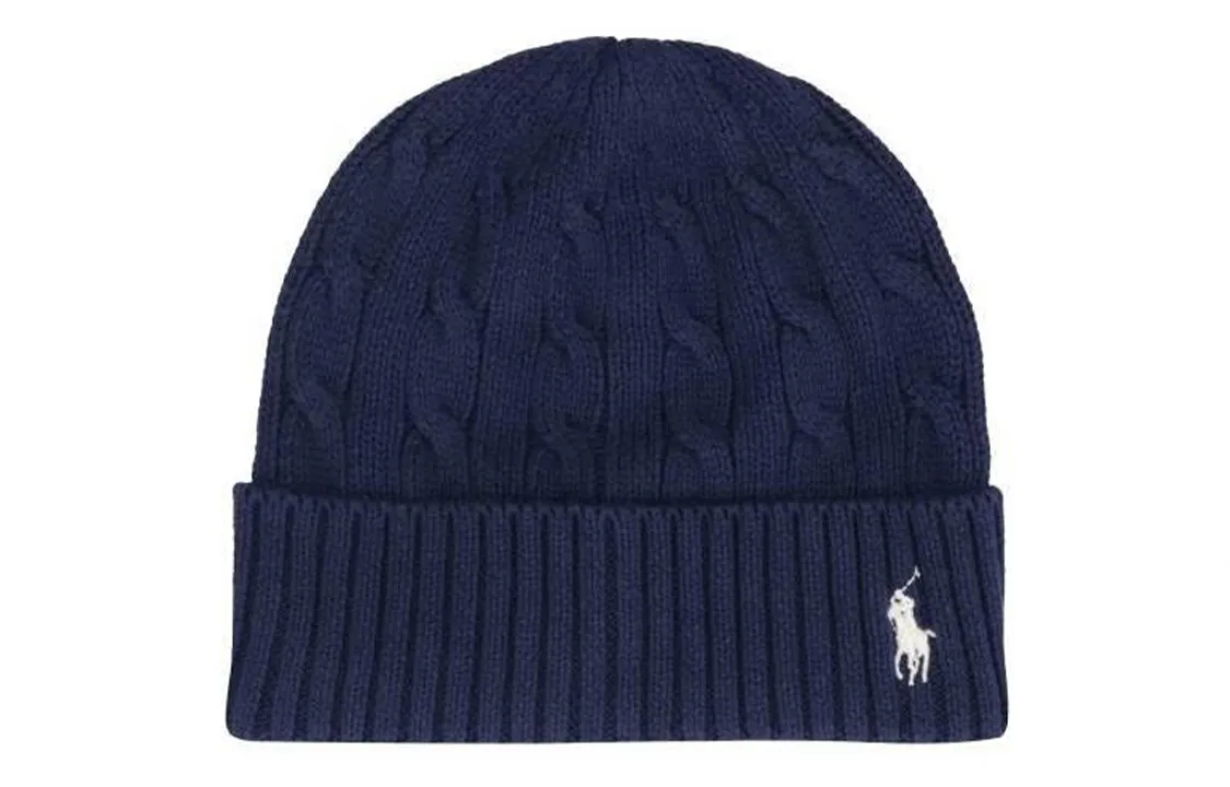 Polo Ralph Lauren Cotton Beanies Women's Blue