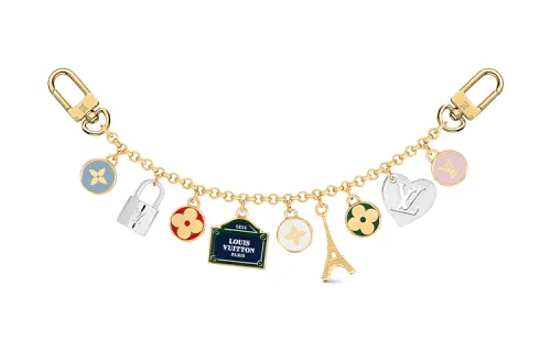 LOUIS VUITTON Metal Bag Accessory Women's Gold