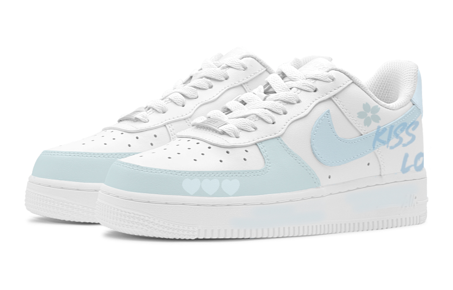 Nike Air Force 1 Low Kiss Love GS