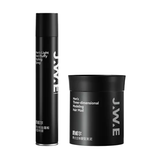 Hair spray, matte three dimensional sculpting organic harmless set, styling, adds volume, long-term effect, no hair damage, 400 ml, 80g