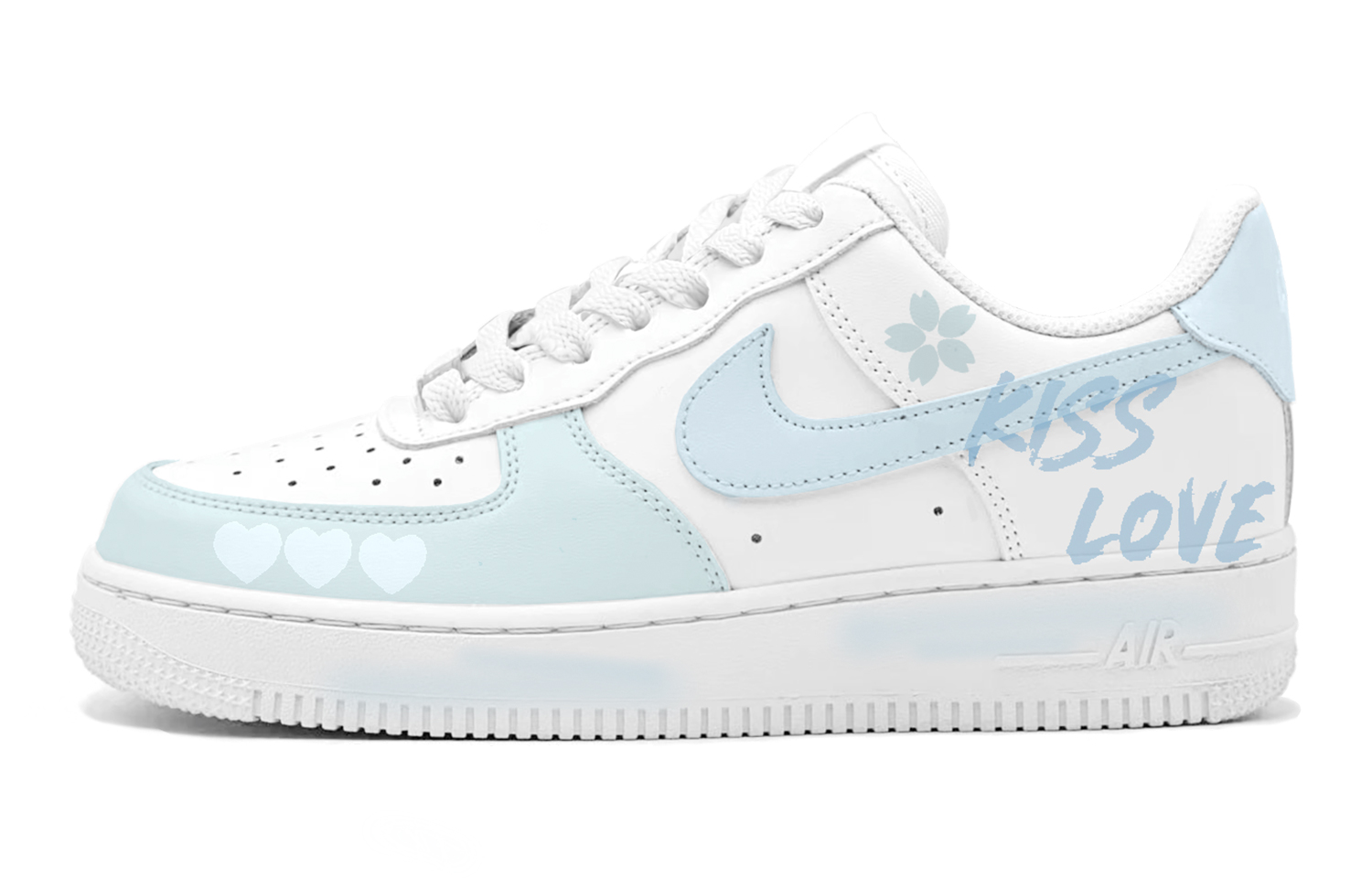 Nike Air Force 1 Low Kiss Love GS