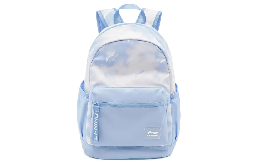 Li Ning Sports Life Collection Polyester Backpack Regular Unisex Blue