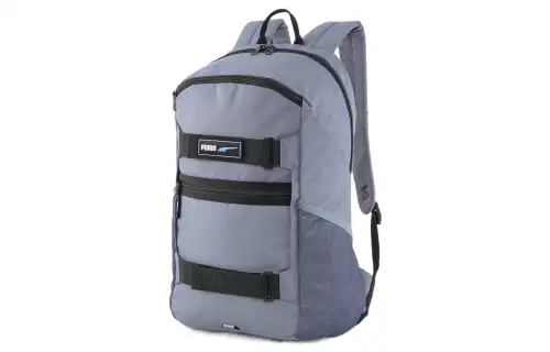 PUMA Polyester Backpack Regular Unisex Gray