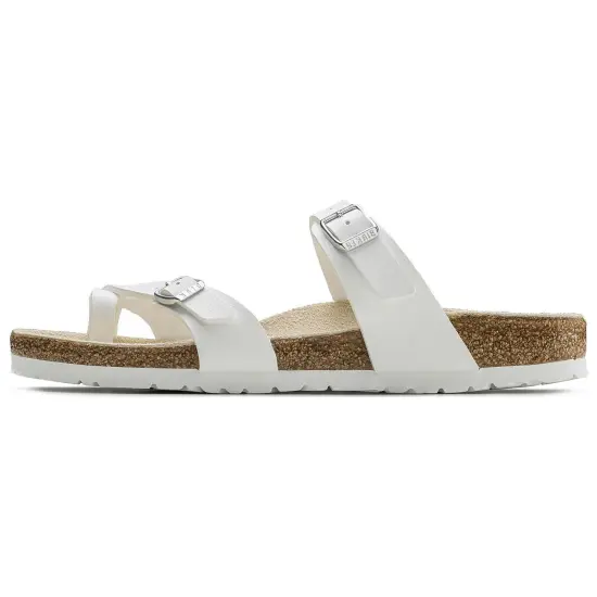Birkenstock Slide Slippers Unisex White