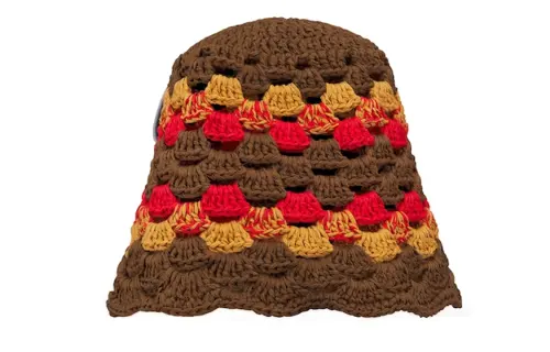 DIOR X Denim Tears Crochet Bucket Hat