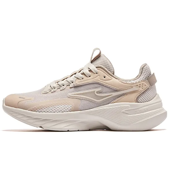 Erke Low-Top Running Shoes Women's Birch Wood