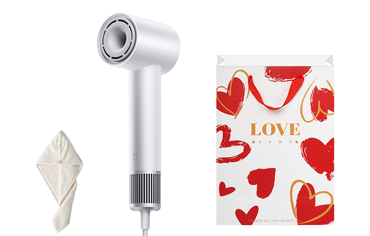 Xiaomi H501 hair dryer 1600W negative ion hair care metal body magnetic nozzle high power quick drying intelligent temperature control