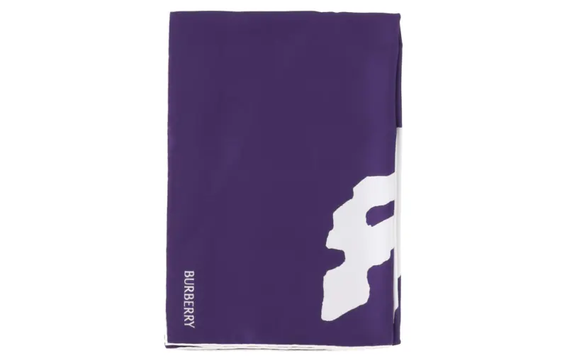 horse-print silk square scarf