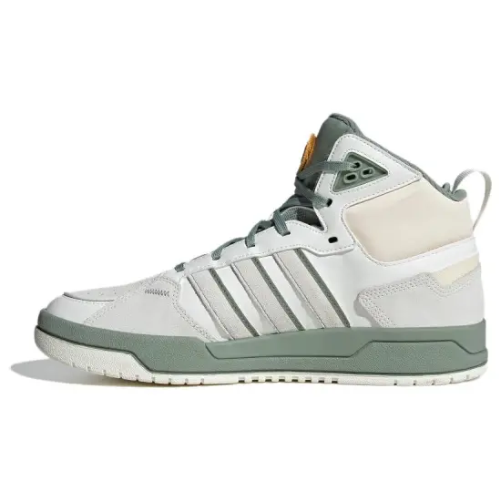 Adidas Neo 100DB Basketball Shoes 'Grey White Olive Green'