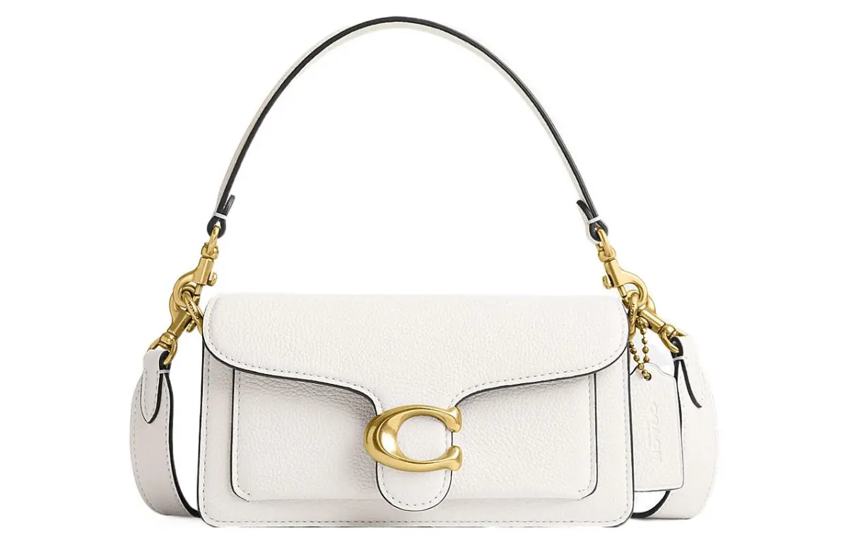 COACH Tabby 20 Pebbled-leather Tote Bag