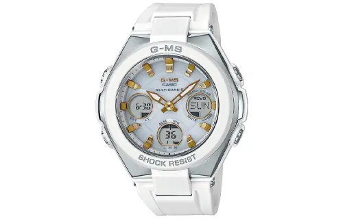 CASIO Women's BABY-G White Watch MSG-W100-7A2JF