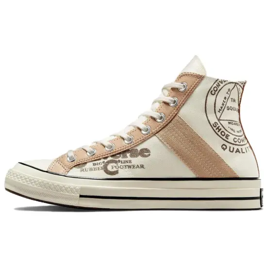 Converse Chuck 70 Leather Overlay High 'Egret Champagne Tan'