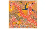 HERMES Scarves Women's Orange
