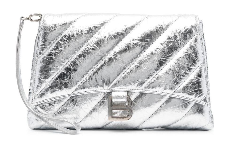 Balenciaga Crush Clutch Pelle Crush