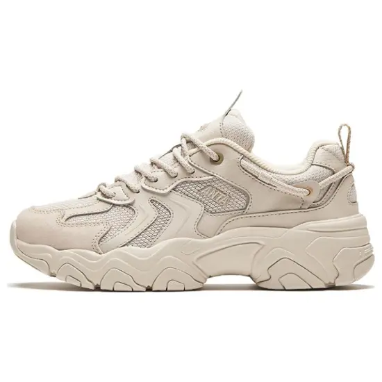 ANTA Casual Shoes Women's Low-Top White Limestone