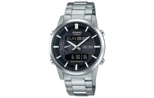 CASIO Men LINEAGE Series Black Watch LCW-M600D-1BJF