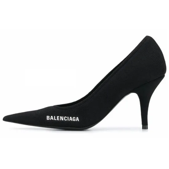 Balenciaga Knife High Heels Women's Black