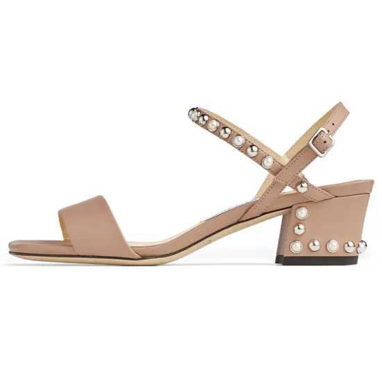 Jimmy Choo Aadra Strap Sandals Women's Nude