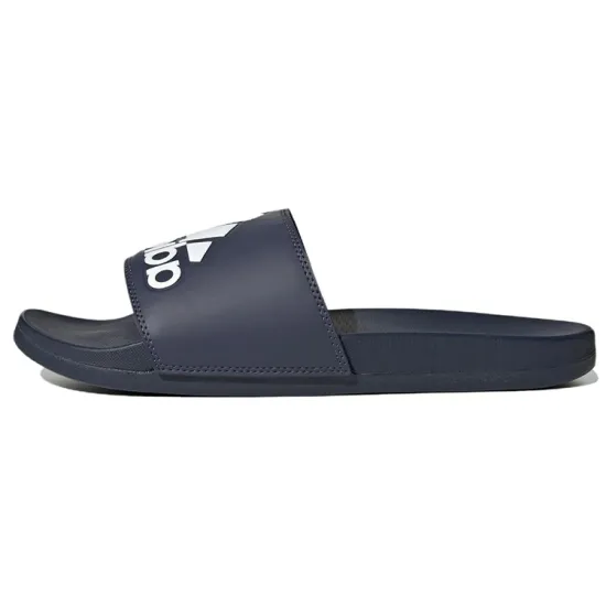 Adidas Adilette Comfort Slides Shadow Navy Cloud White
