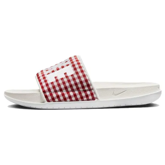 Nike Women's Offcourt Slide 'Mystic Red Plaid'