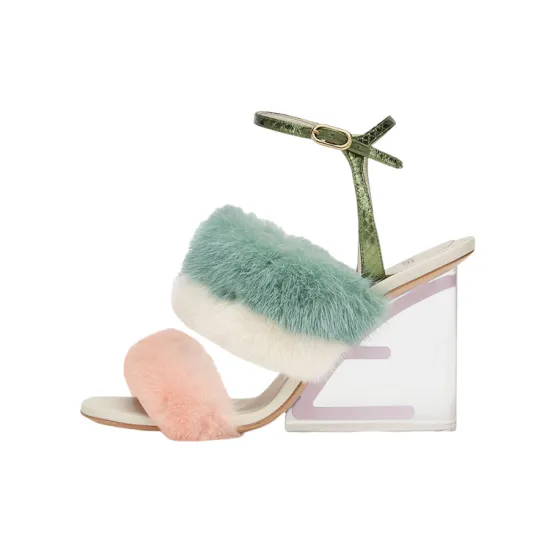 FENDI Fendi First Strap Sandals Women's Pink