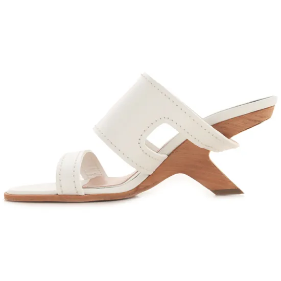 Alexander McQueen Slide Slippers Women's White