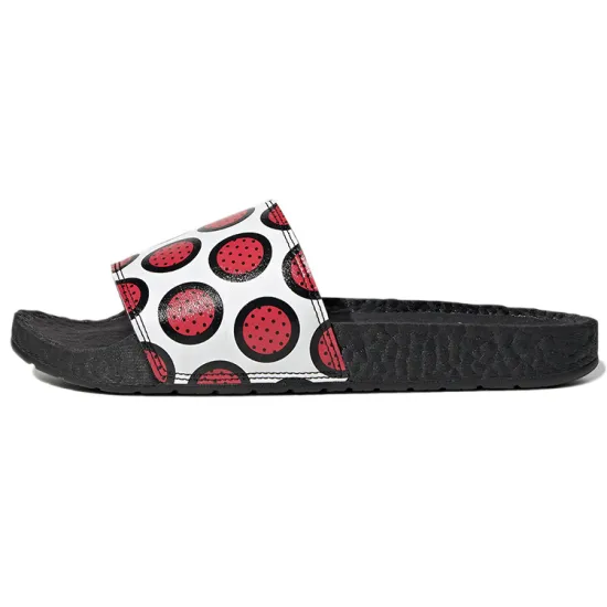 Adidas Originals ADILETTE Series Flip-flops Unisex Black/Dark Obsidian/Total Orange