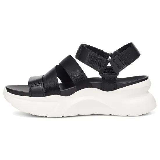 UGG La Cloud Collection Sports Sandals 'Black White' Women's