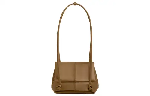 Bottega Veneta Natural Leather Handbag, Shoulder Bag Women's Brown