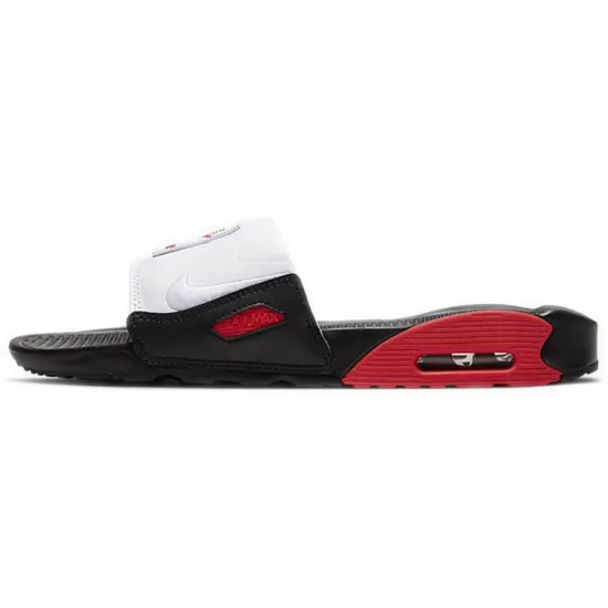 Nike Air Max 90 Slide 'Black Chile Red'