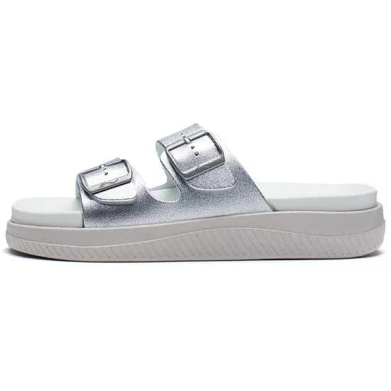 LiNing Clap EVA Slide Slippers Women's Silver