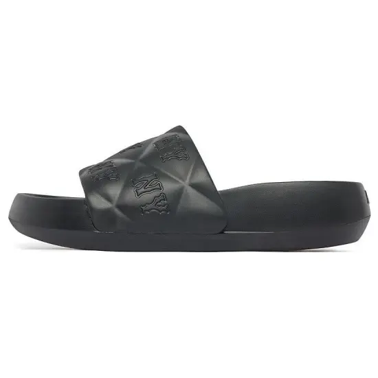 MLB Slipper Chunky Bouncer Slide Slippers Unisex Black