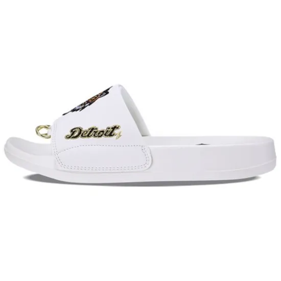 MLB Slipper Slide Slippers Unisex White