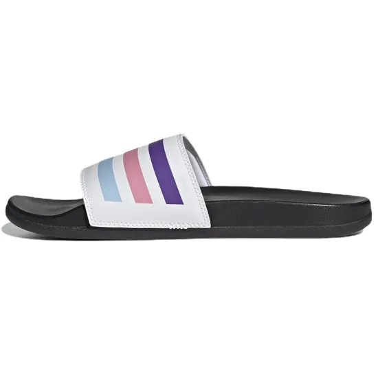 Adidas Adilette Comfort Sandals 'White Purple Pink'