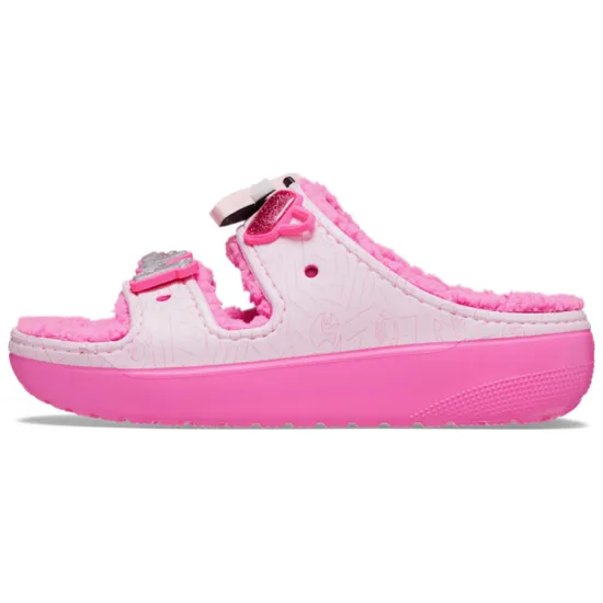 Crocs Classic Cozzzy Sandal Barbie Electric Pink
