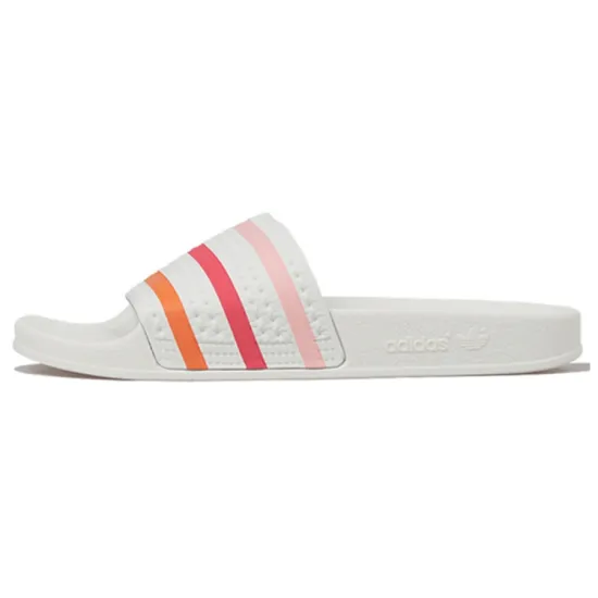 Adidas Adilette Series Flip-flops Unisex White/Multicolor